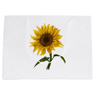 Sonnenblume Sonnenschein Blumige Wasserfarbe Blume Große Geschenktüte