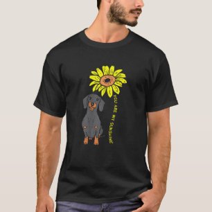 Sonnenblume Sonnenschein Dackel Niedlich Weiner Do T-Shirt