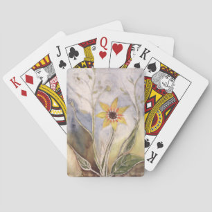 Sonnenblume Spielkarten