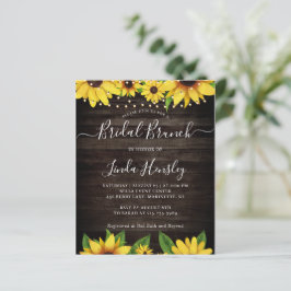 Sonnenblume Stall Holz String Lights Bridal Brunch