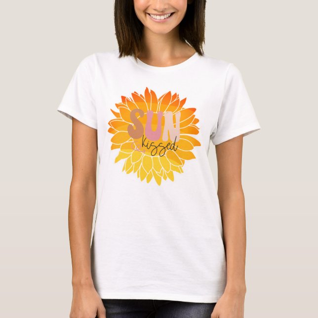 Sonnenblume Sun Kissed T-Shirt (Vorderseite)