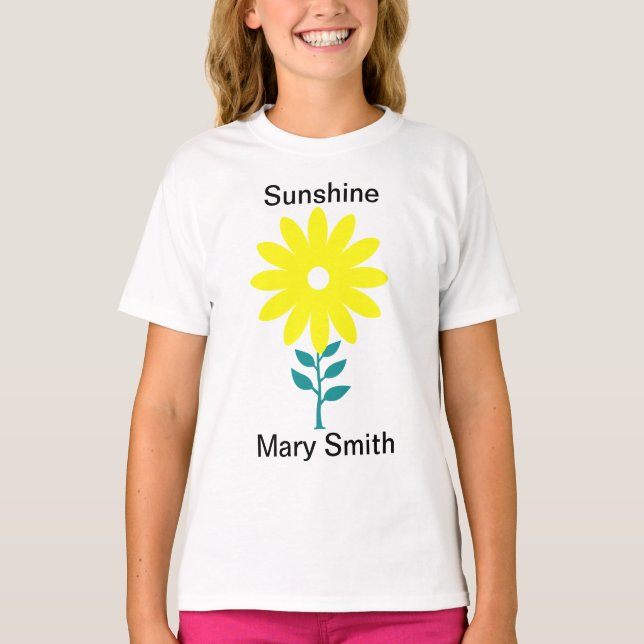 Sonnenblume T-Shirt (Vorderseite)