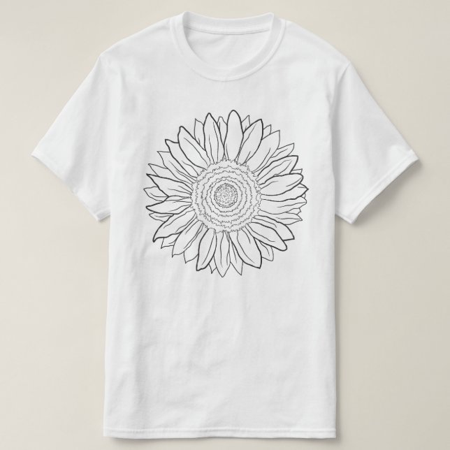 Sonnenblume T-Shirt (Design vorne)
