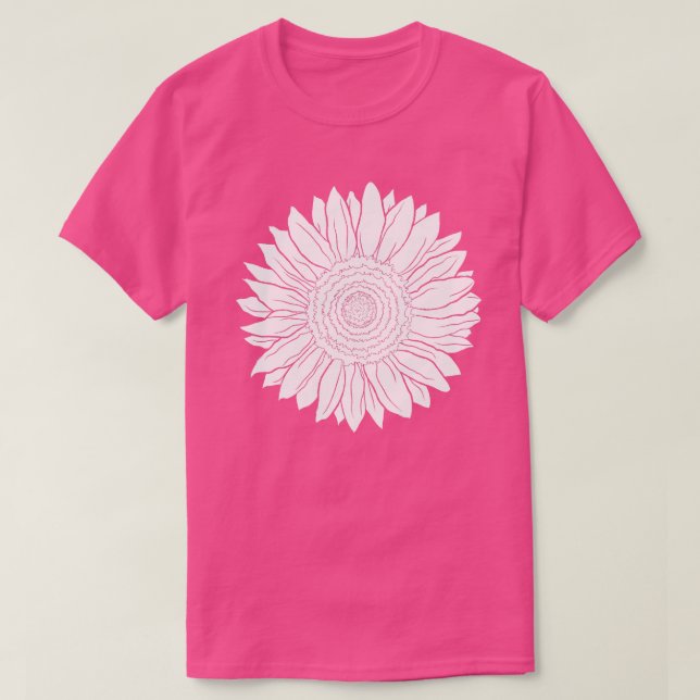 Sonnenblume T-Shirt (Design vorne)