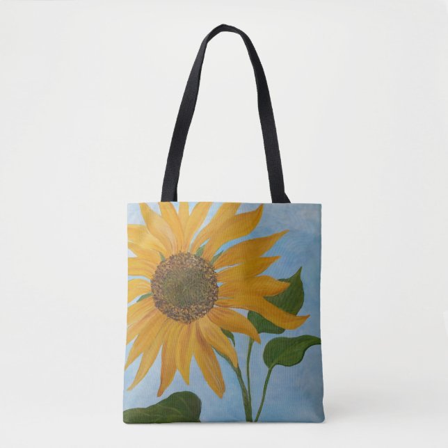 Sonnenblume Tasche (Vorderseite)
