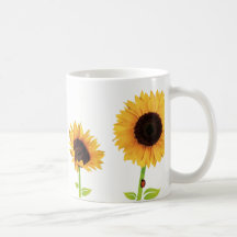 Sonnenblume-Tasse