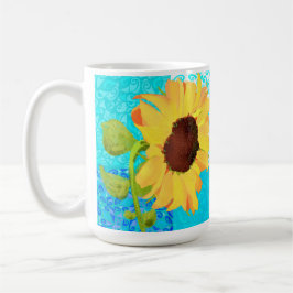 Sonnenblume-Tasse Kaffeetasse