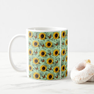 Sonnenblume-Tasse Kaffeetasse