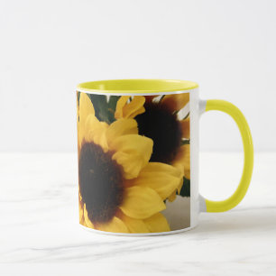 Sonnenblume-Tasse Tasse