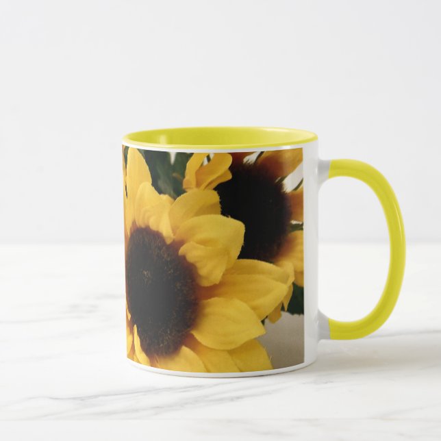 Sonnenblume-Tasse Tasse (Rechts)