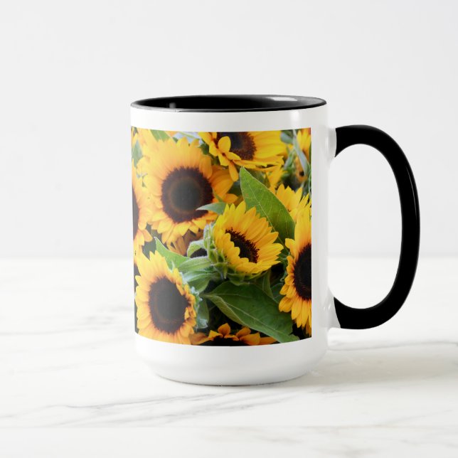 Sonnenblume-Tasse Tasse (Rechts)