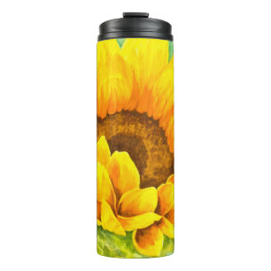 Sonnenblume Thermosbecher
