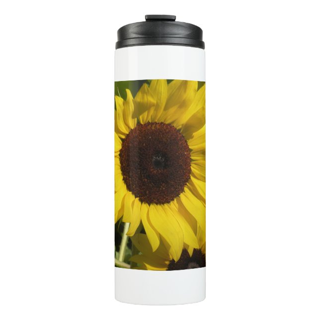 Sonnenblume Thermosbecher (Vorderseite)