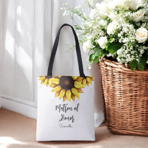 Sonnenblume Trauzeugin Hochzeit   Tasche