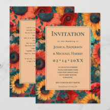 Sonnenblume und Mohnreverie