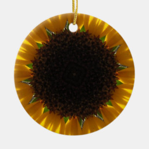 Sonnenblume-Verzierung Keramikornament