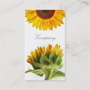 Sonnenblume-Visitenkarte Visitenkarte