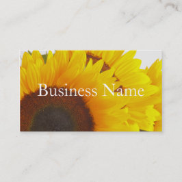 Sonnenblume-Visitenkarte Visitenkarte