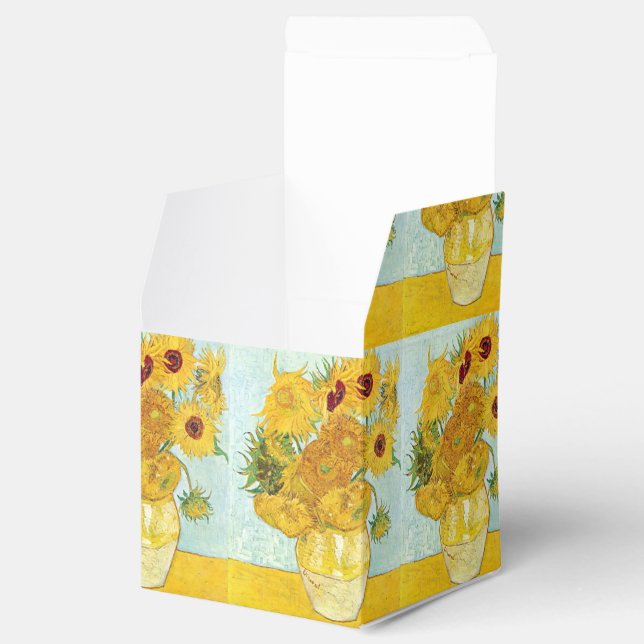 Sonnenblume von Vincent Van Gogh, Post-Impressioni Geschenkschachtel (Geöffnet)