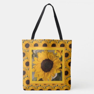 Sonnenblume Wachsen & Blühen Tote Tasche