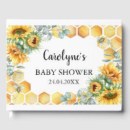 Sonnenblume Was wird Baby Bekleidungs-Dusche Gästebuch
