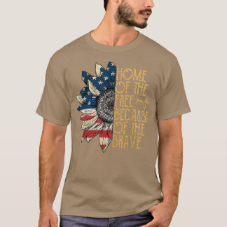 Sonnenblume Zuhause des Gratis wegen des schönen 4 T-Shirt