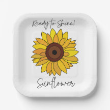 Sonnenblume zum Sonnenbaden Party