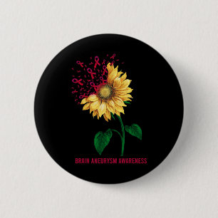 Sonnenblume zur Aneurysma-Aufklärung Button