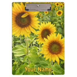 "Sonnenblume" Zwischenablage Klemmbrett