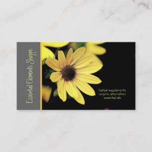 Sonnenblumeherbalist-Visitenkarte Visitenkarte