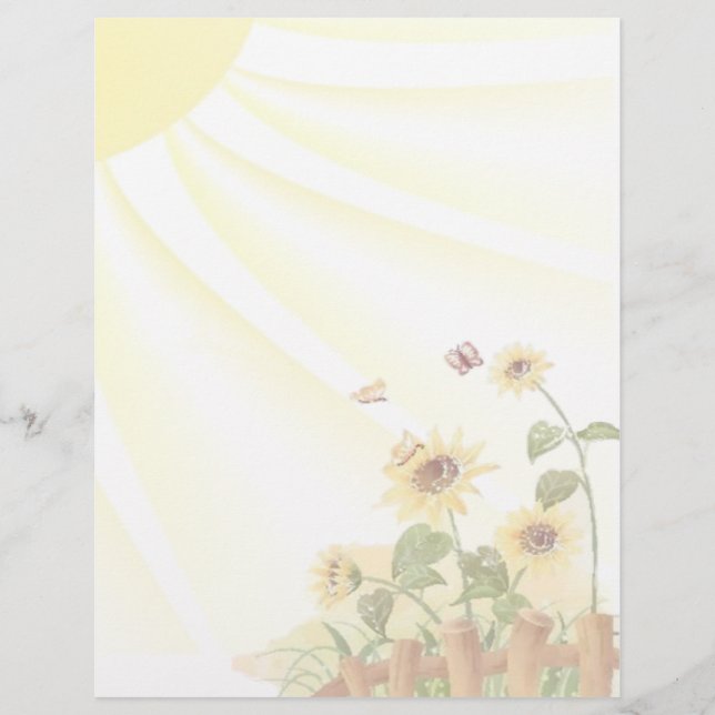 Sonnenblumen (Vorderseite)