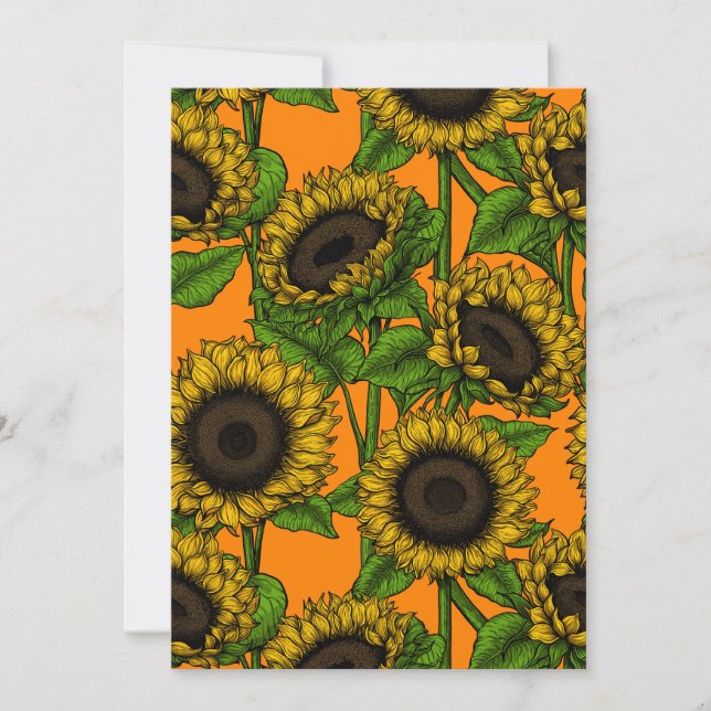 Sonnenblumen (Vorderseite)