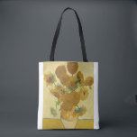 Sonnenblumen 1888 von Vincent van Gogh Tasche<br><div class="desc">Vincent Willem van Gogh (Dutch: [ˈvsolnsɛ ntˈʋ Western Art. in a decade, he created about 2, 100 artworks, including around 860 oil paintings, most of which date from the last two years of his life. They include landscapes, still lifes, portraits and self-portraits characterised by bold colours and dramatic, impulsive and...</div>