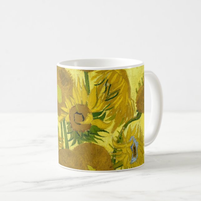 Sonnenblumen, 1889 kaffeetasse (VorderseiteRechts)