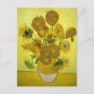 Sonnenblumen, 1889 postkarte