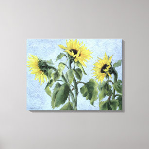 Sonnenblumen 1996 leinwanddruck