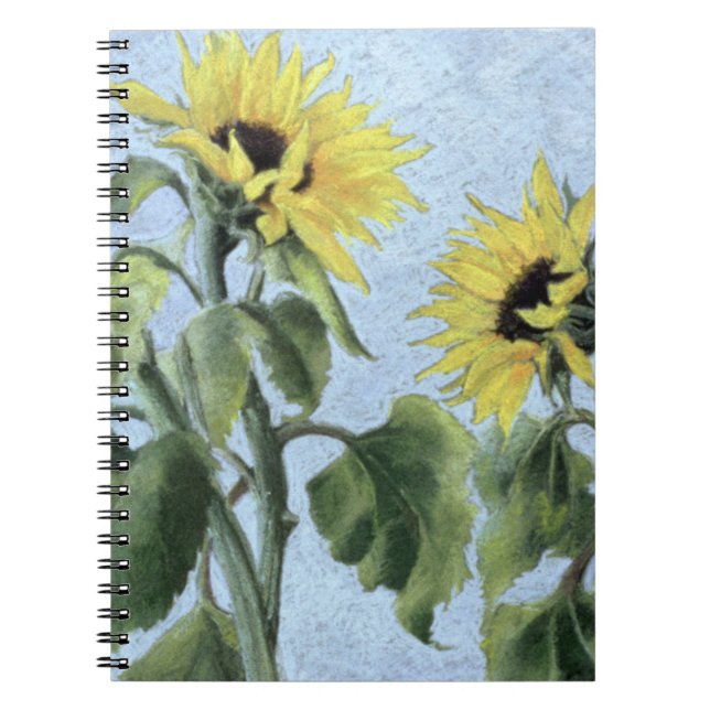 Sonnenblumen 1996 notizblock (Vorderseite)