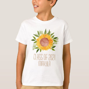 Sonnenblumen Abschluss T - Shirt