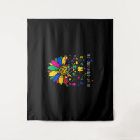 Sonnenblumen akzeptieren Liebe Weltautismus-Krieg
