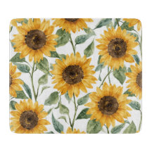 Sonnenblumen Aquarell Floral Gelbe Malerei
