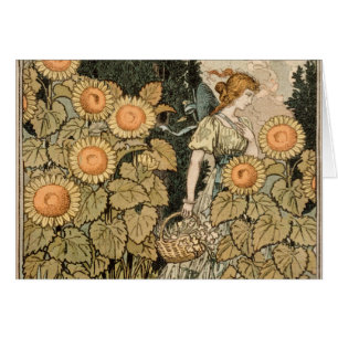 Sonnenblumen Art Nouveau Garden