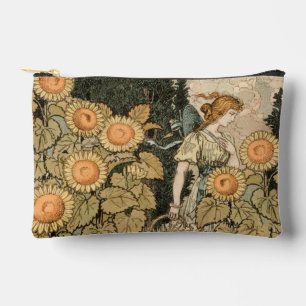 Sonnenblumen Art Nouveau Garden Zubehörtasche