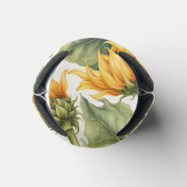 Sonnenblumen Art Pattern Design Dosenkühler