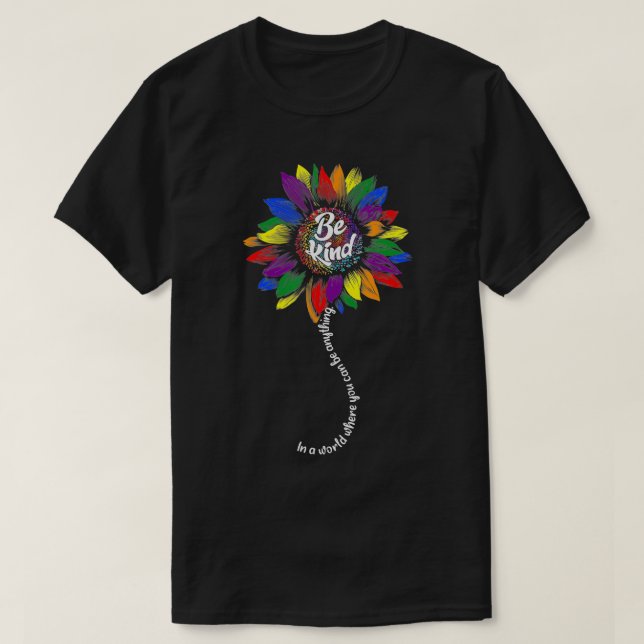 Sonnenblumen Autismus Bewusstsein ist nett Puzzle  T-Shirt (Design vorne)