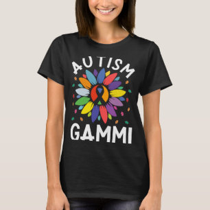 Sonnenblumen Autismus Bewusstsein Tag passt Famili T-Shirt