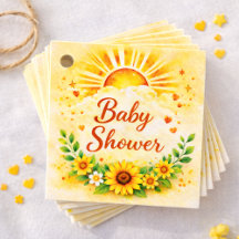 Sonnenblumen-Baby-Shower-Blumendesign