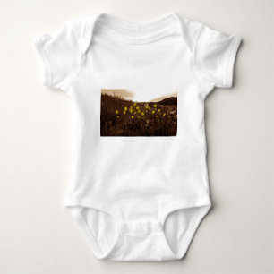 Sonnenblumen Baby Strampler