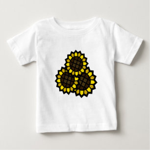 Sonnenblumen Baby T-shirt