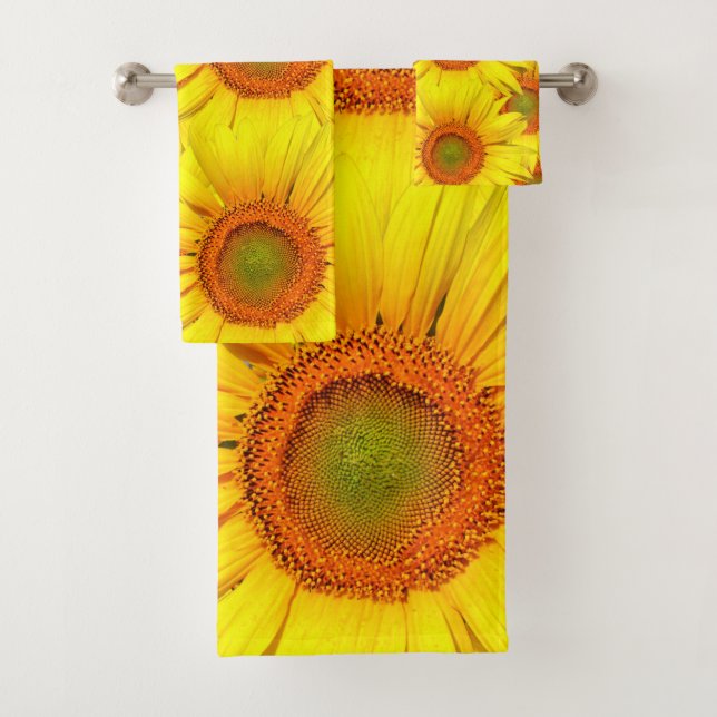 Sonnenblumen Badhandtuch Set (Insitu)