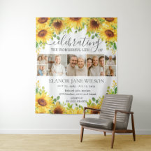 Sonnenblumen Beerdigung Gedenkstätte 7 Fotos Colla